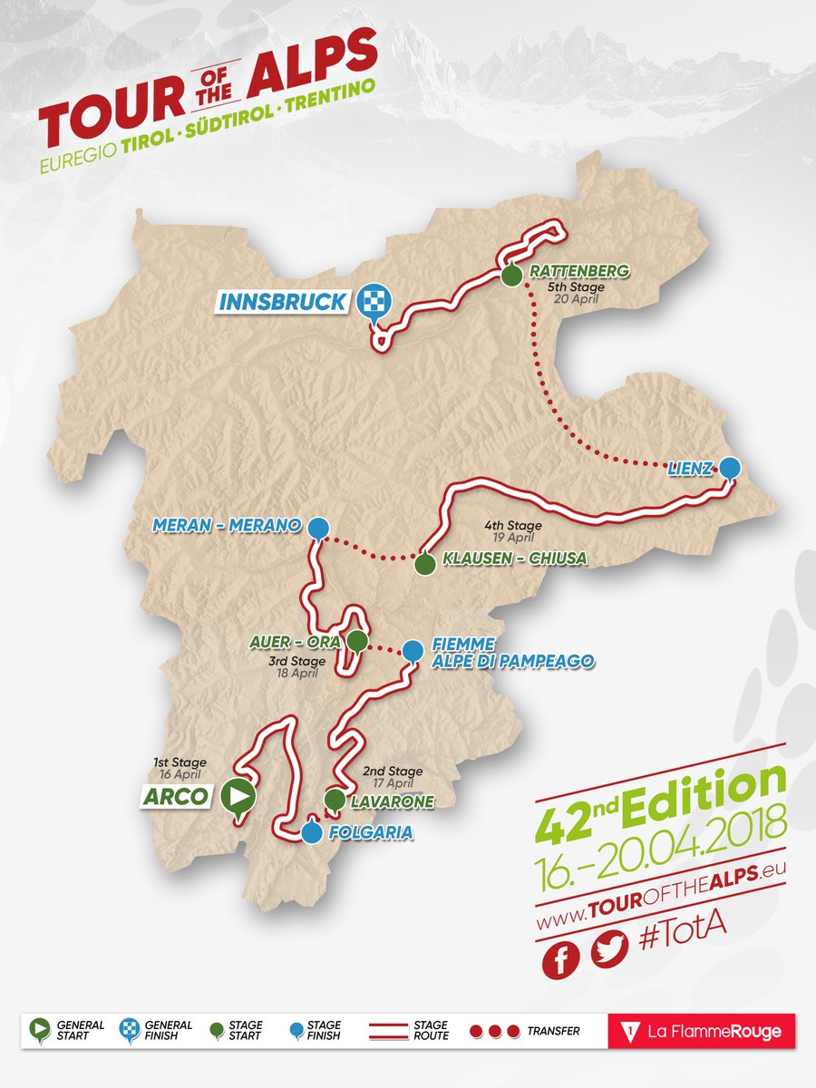 Mapa Alpes 18 