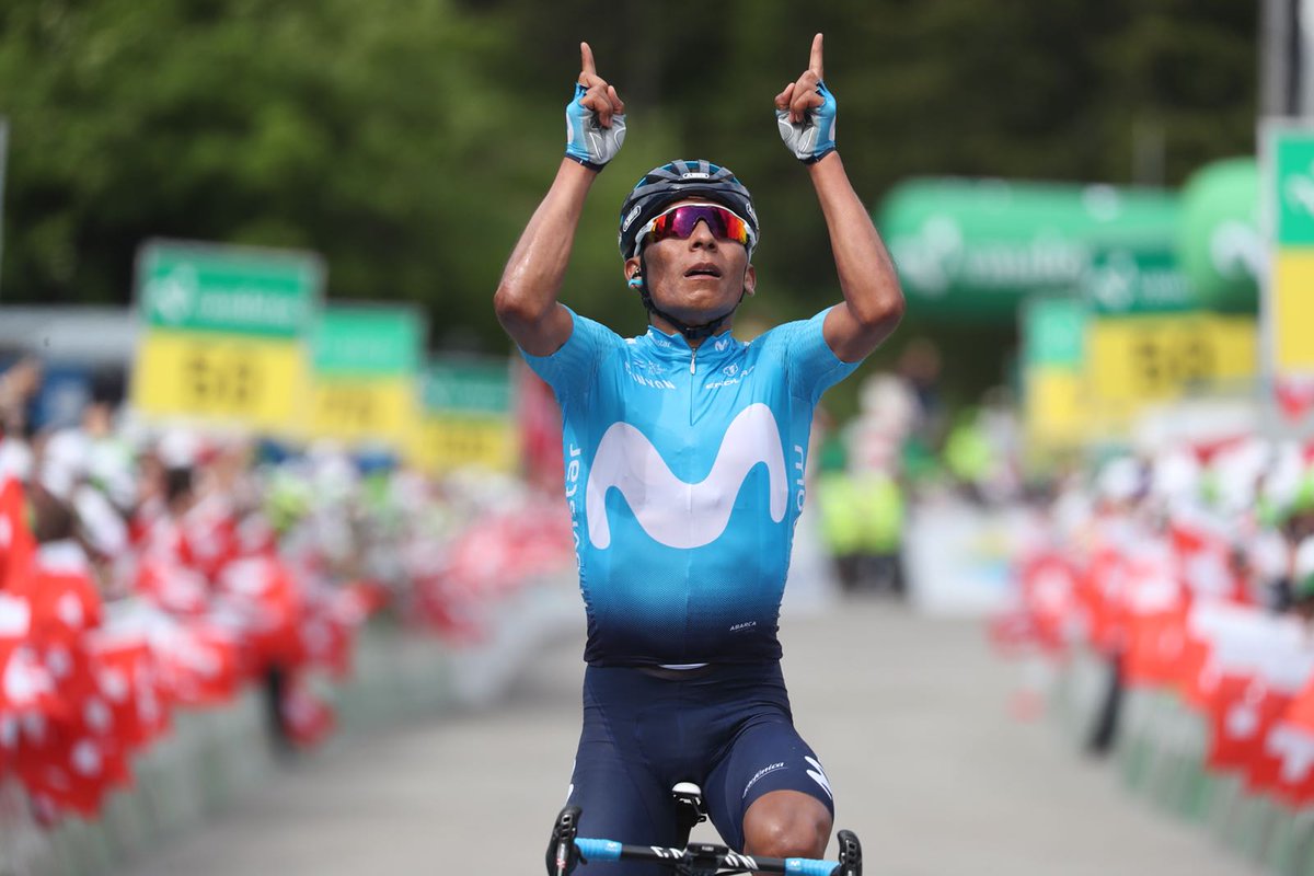 Nairo Quintana se prueba antes del Tour con una exhibición en Suiza