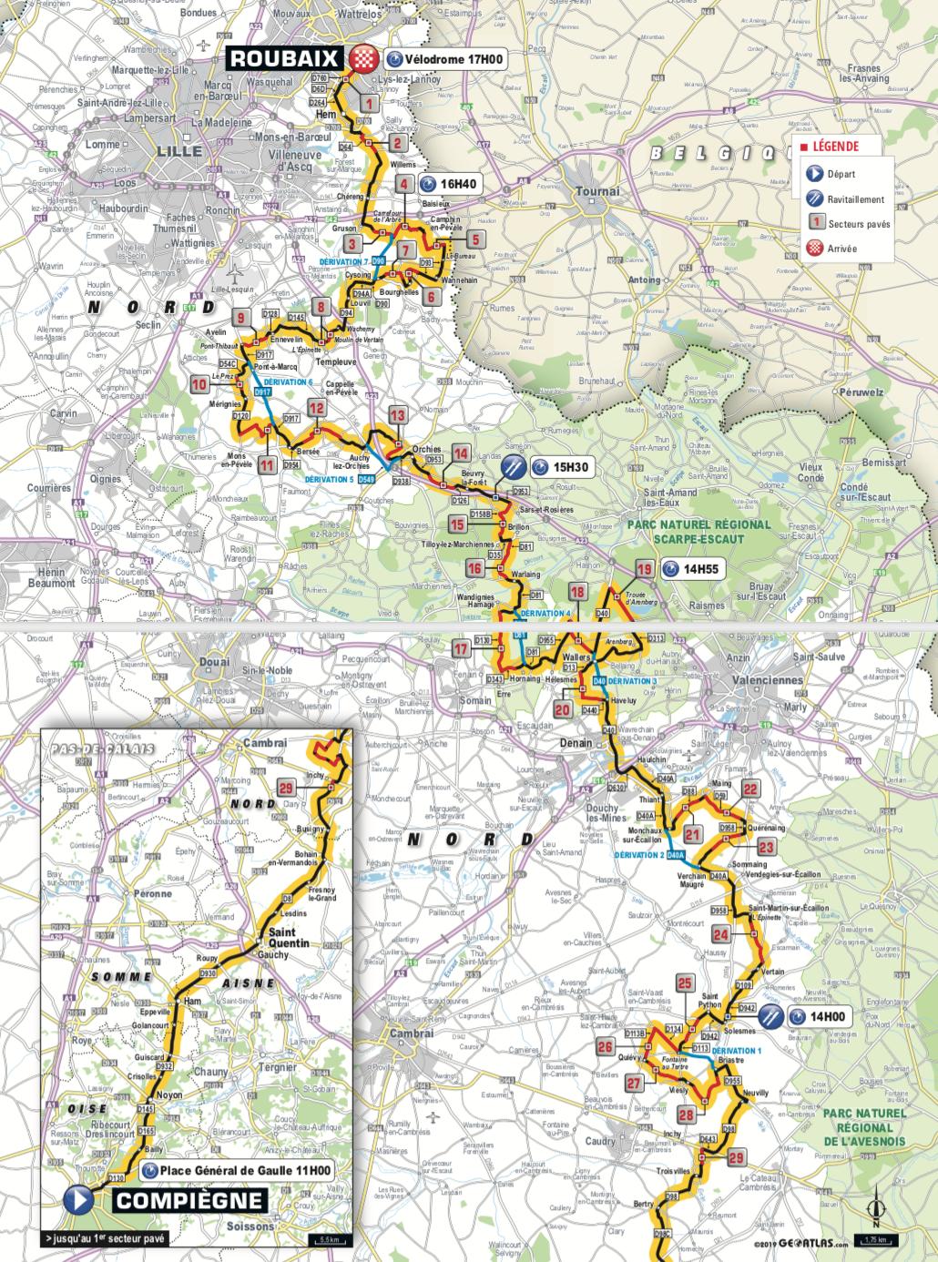 paris roubaix bikes 2019