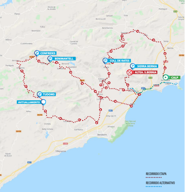 Volta a la Comunitat Valenciana 2020 Previa etapa 4 Ciclismo