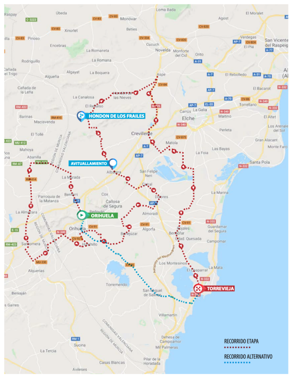 Volta a la Comunitat Valenciana 2020 Previa etapa 3 Ciclismo Internacional Volta a la Comunitat Valenciana 2020 Previa etapa 3 Ciclismo Internacional