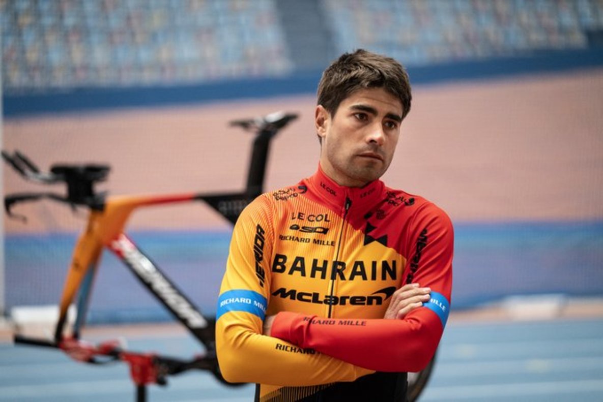 Mikel Landa en primer plano