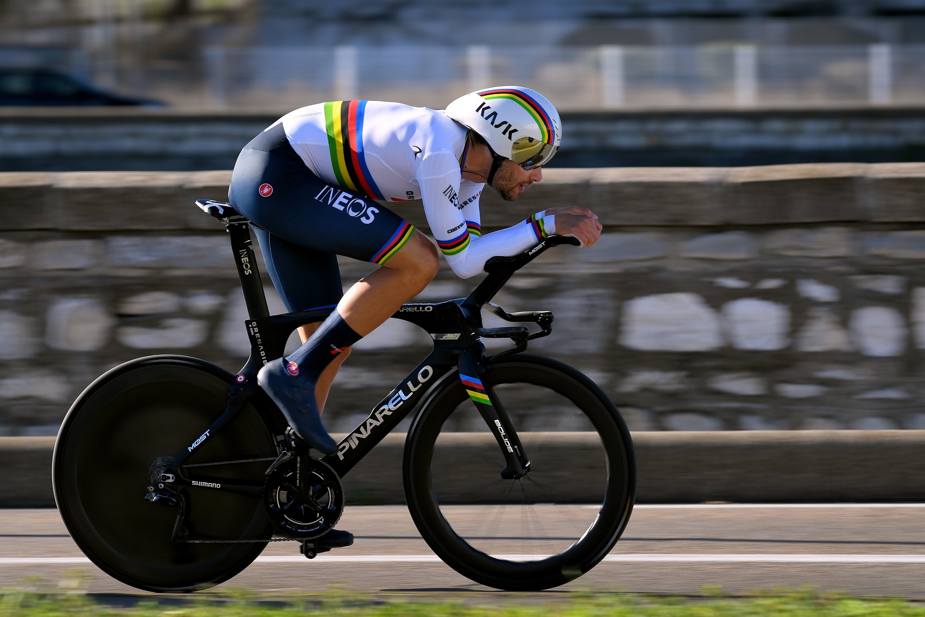 Filippo Ganna pierde una crono tras ocho victorias consecutivas “Soy