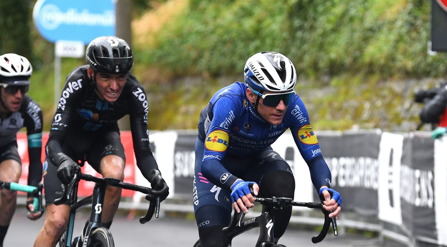 Evenepoel da el salto al podio: "Estoy contento por cómo me sentí en la última subida ...