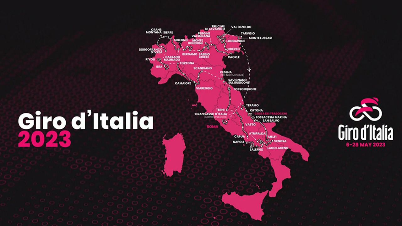 kilómetros de contrarreloj! Revelado el recorrido del Giro de Italia 2023 –